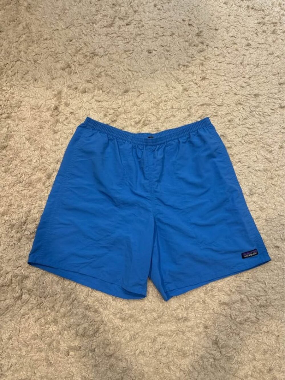 Patagonia Men’s Baggies Shorts Blue Size L Great Condition